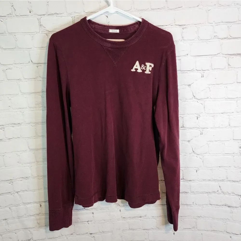 Men's Abercrombie & Fitch "Muscle" longsleeve shirt, size Large
